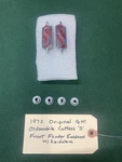 1972 Original Gm Oldsmobile Cutlass Front Fender Emblems. Fixed Price $35.00.
