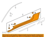 Gm Oem 16-24 Camaro Pillars, Floor Exterior Trim-rocker Molding 23399023. Fixed Price $945.65.