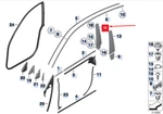 New Bmw F07 Outer Front Left B-pillar Finisher 51337453321 No Duty To. Fixed Price $99.79.