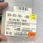 Genuine Volkswagen Lower Trim 3CN-853-793-GRU. Fixed Price $75.00.