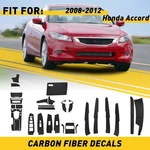 29X Carbon Fiber Dash Console Panel Decor Sticker For 2008-2012 Honda Accord. Fixed Price $25.99.