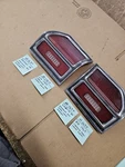 1969 Chevelle Left Right Tail Light Assembly With Bezels & Lens 3948069 3948070. Fixed Price $75.00.