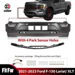 2021-2023 Ford F-150 Front Bumper Cover Assembly W/ Foglight 4 Sensor Hole. Fixed Price $529.99.