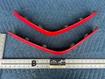 2005-2007 Volvo S60R Sedan Red Rear Bumper & Corner Molding Trim Oem #2873EM. Fixed Price $139.99.
