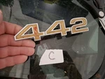 Vintage 1968 Oldsmobile 442 Trunk Lid Emblem Oem Gm 7791578. Fixed Price $46.99.