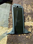 Tesla Cybertruck Front Left Driver Door Applique Molding Panel 1848575-00-F. Fixed Price $250.00.