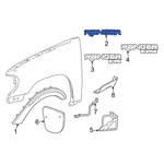 Ford F67Z16720B Front Fender Emblem. Fixed Price $16.11.