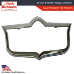 1951-1952 Desoto S-15 Front Hood Medallion Ornament Chrome Base 1347254 Nos.. Fixed Price $112.34.