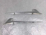 Chevrolet 58 Impala Coupe Genuine Normal Fender Top Ornament Left And / Q3-1934. Fixed Price $226.00.