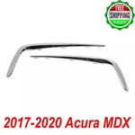 New Bumper Trim Molding Front Left & Right For 2017-2020 Acura Mdx Chrome 2PC. Fixed Price $174.70.