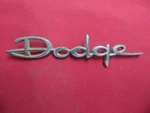 1965 Dodge Coronet 500 Finish Tail Panel Emblem 2526340 Nos. Fixed Price $145.00.