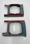 1972 Monte Carlo Fender Extensions Head Light Bezel Lamp Surround Trim Cover. Fixed Price $294.02.