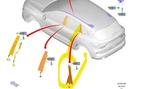 Genuine Ford Escape Left Rear Door Applique Trim LJ6Z-78255A35-AB. Fixed Price $55.00.