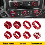 Set Of Center Switch Console Button Trim For Cover 14-18 Gmc Sierra Silverado. Fixed Price $14.34.
