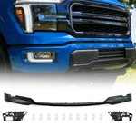 Fit 2024 2025 Ford F150 Front Upper Bumper Cover Trim W/ Bracket Primed Unfolded. Fixed Price $143.99.