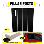 2015-2021 Ford F-150 4PCS Glossy Black Pillar Post Door Window Covers Trim. Fixed Price $17.09.