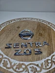 00 01 02 03 Nissan Sentra Emblem Logo Symbol Badge Trunk Lid Rear Chrome Oem. Fixed Price $33.25.