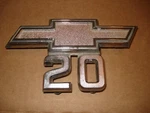 1967- 68 Chevy C20 Truck Fender Bow Tie Emblem Chevrolet 3893752 Gm Studs & Nuts. Fixed Price $19.99.