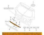 Kia Oem 11-13 Sorento Liftgate Tailgate-lower Trim 873122P010. Fixed Price $148.10.