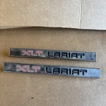 Fits 87-91 F-150 250 350 Xlt Lariat 2PCS Fender Emblem Nameplate Badge Side. Fixed Price $21.99.