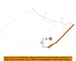 Toyota Oem 16-22 RX350,RX450H Windshield Reveal Moldings-side 755350E030. Fixed Price $92.96.