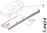 Bmw G20 G28 Support Strip Right 51777428036. Fixed Price $50.89.