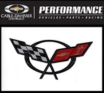 1997-2004 Corvette C5 Bumper Emblem Cross Flags Oem Gm 19207384. Fixed Price $146.95.