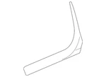 Gm Oem 07-13 Sierra 1500 Rear Door Exterior Trim-belt W'strip 20968132. Fixed Price $238.51.