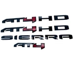 Gloss Red Black Replacement 2020+ AT4 Emblem Kit Fit Gmc Sierra 2500HD 3500HD. Fixed Price $78.89.