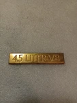 Oem Gm 90 91 92 Cadillac D'elegance 5.7 Liter Trunk Emblem Name Plate. Fixed Price $16.99.