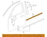 Gm Oem 17-19 Lacrosse Front Door Exterior Trim-belt Molding 26229219. Fixed Price $111.66.