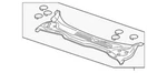 Genuine Acura Cowl Top Assembly Front 74200-TZ5-A00. Fixed Price $221.93.