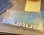 92 93 94 95 Ford Taurus Rear Gate Lid Chrome Emblem Logo Badge Symbol Oem Nos A1. Fixed Price $14.00.