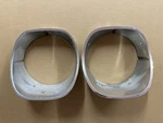 1974 1975 Chevrolet Vega Gt Headlight Bezel Chrome Gm # 336514 Rh & 336513 Lh. Fixed Price $59.95.