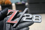Chevrolet Z/28 Camaro Metal Emblem Badge Plate - 8745869. Fixed Price $19.00.