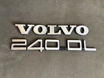 Volvo 240 Dl Rear Trunk Emblem Badge. Fixed Price $25.00.