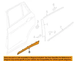 Bmw Oem 18-23 X2 Rear Door Exterior Trim-lower Molding 51137420516. Fixed Price $60.88.