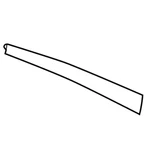 New Genuine Mercedes-benz Ornamental Cover 2126900387 / 212-690-03-87 Oem. Fixed Price $68.66.