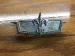 1975 Chevrolet Caprice Front Header Panel Emblem Donk Chevy. Fixed Price $26.99.