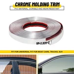 Universal Car Chrome Moulding Trim Strip Door Guard Protector 0.8INCH 16.5FT. Fixed Price $12.34.