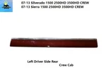 22760308 07 To 13 Silverado Sierra 2500HD 3500HD Crew Cab Rear Left Door Molding. Fixed Price $89.00.
