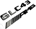 #2 Black GLC43 + Amg Replacement For Mercedes Liftgate Rear Trunk Emblem Badge. Fixed Price $19.99.