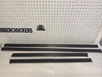 Bmw E39 5-SERIES Exterior Door Moulding Trim Set Front & Rear Oem. Fixed Price $175.00.