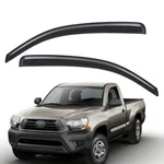 Tape-on Window Vent Visor Rain Guard Fits 2005-2014 Toyota Tacoma Standard Cab. Fixed Price $39.97.