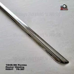 1949-1952 Pontiac Chieftain Rocker Panel Stainless Molding Gm #511526 Rh 79.50". Fixed Price $195.00.