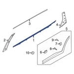For Hyundai Palisade 2020-2025 83220S8000 Rear Right Door Belt Molding. Fixed Price $136.25.