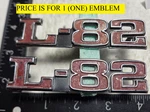 (1) Chevrolet Corvette L-82 Circa '75 Emblem 367685 7037. Fixed Price $17.00.