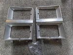 85-88 Chevy C/k Series Blazer Headlight Parking Lamp Bezels Trim Gmc Oem Pair. Fixed Price $49.00.