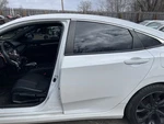 16-21 Honda Civic Left Rocker W/post White PC:NH883P 2.0L At Fwd 62K Sport 62502. Fixed Price $450.00.