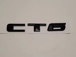 New Glossy Black Cadillac CT6 Rear Trunk Decklid Letter Badge Emblem. Fixed Price $20.99.